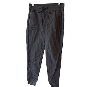 Athleta Headlands Hybrid Trek Jogger Black Nylon‎ Stretch Hiking Pants Size 4